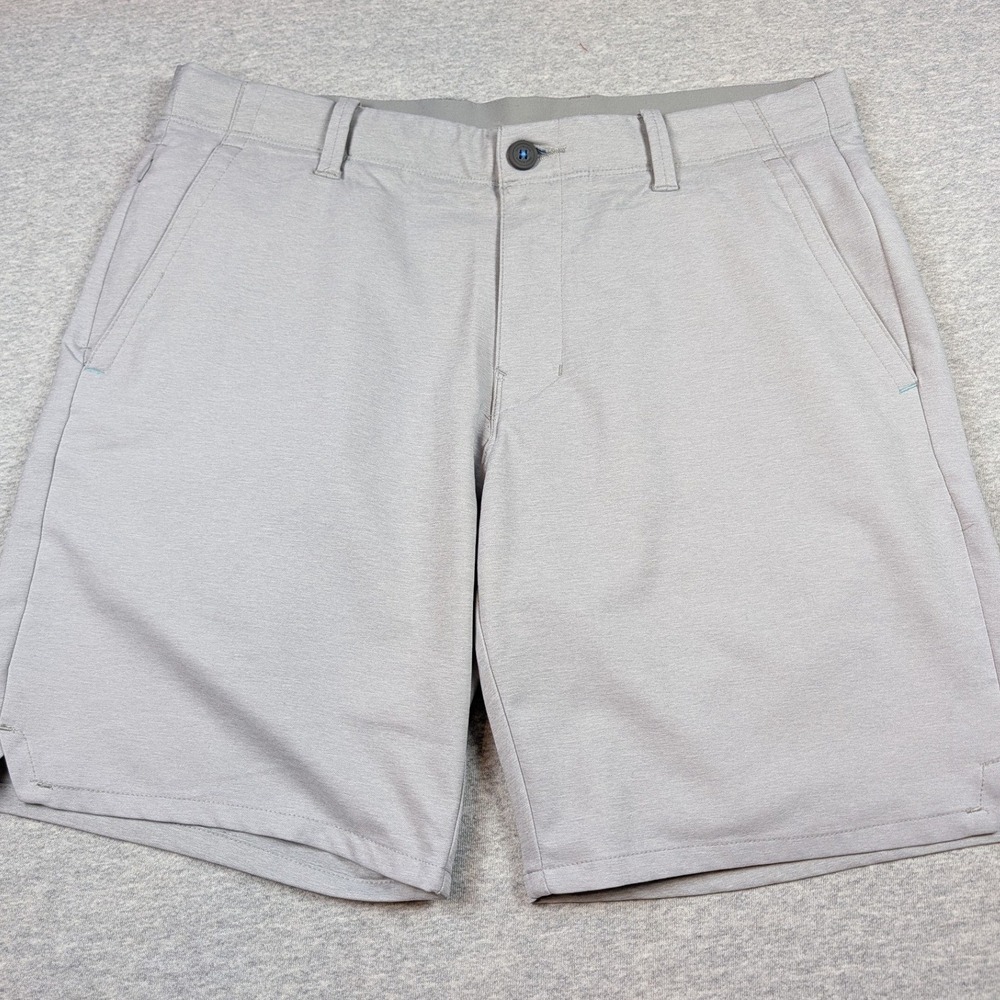 Tommy Bahama On Par Short 8 Inch Mens 32 Gray Golf Performance Polyester